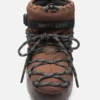 Moon Boot X Moncler Grenoble Icon Low Mocha Brown Boots