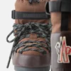 Moon Boot X Moncler Grenoble Icon Low Mocha Brown Boots