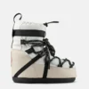 Moon Boot X Moncler Grenoble Icon Low White Boots