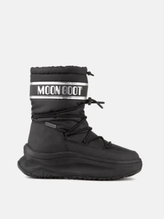 Moon247 Black & Silver Polar Boots