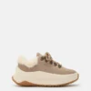Moon247 City Beige Shearling Sneakers Moon247 City Beige Shearling Sneakers