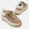 Moon247 City Beige Shearling Sneakers Moon247 City Beige Shearling Sneakers