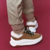Moon247 City Brown Shearling Sneakers Moon247 City Brown Shearling Sneakers