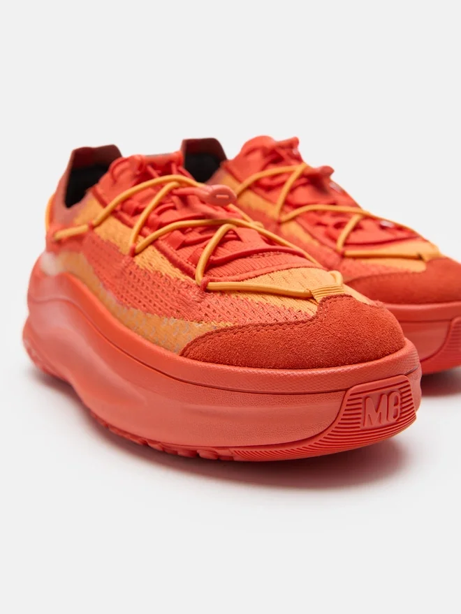 Moon247 Xlace Orange Sneakers Moon247 Xlace Orange Sneakers