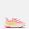 Moon247 Xlace Yellow & Pink Sneakers Moon247 Xlace Yellow & Pink Sneakers