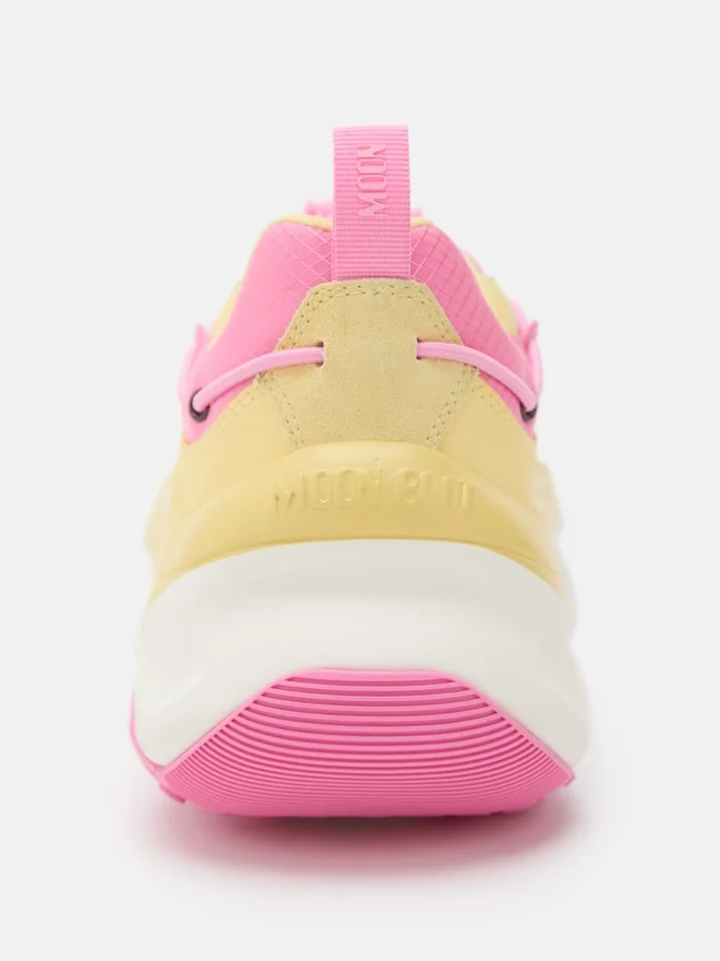 Moon247 Xlace Yellow & Pink Sneakers Moon247 Xlace Yellow & Pink Sneakers