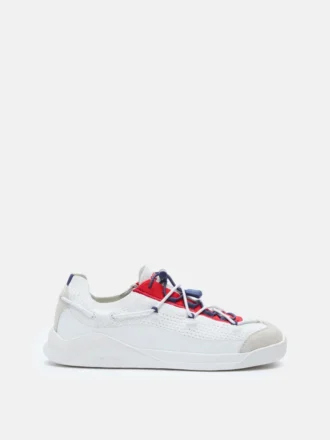 Moonlight White, Blue & Red Sneakers