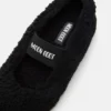 Shearling Black Ballerinas