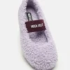 Shearling Lilac Ballerinas