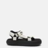 Super Sandal Black & White Super Sandal Black & White