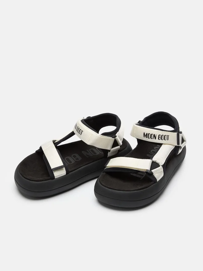 Super Sandal Black & White Super Sandal Black & White