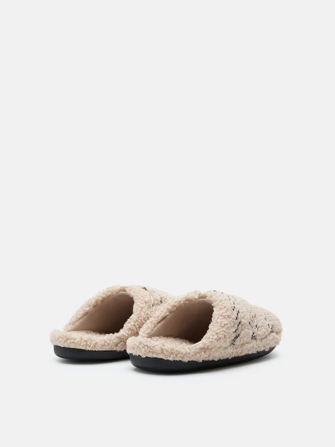 Teddy Slipper Beige Teddy Slipper Beige