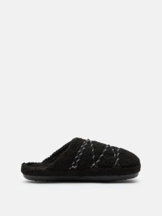 Teddy Slipper Black