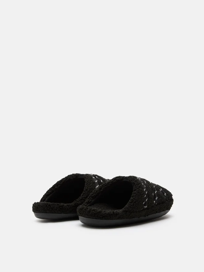 Teddy Slipper Black Teddy Slipper Black