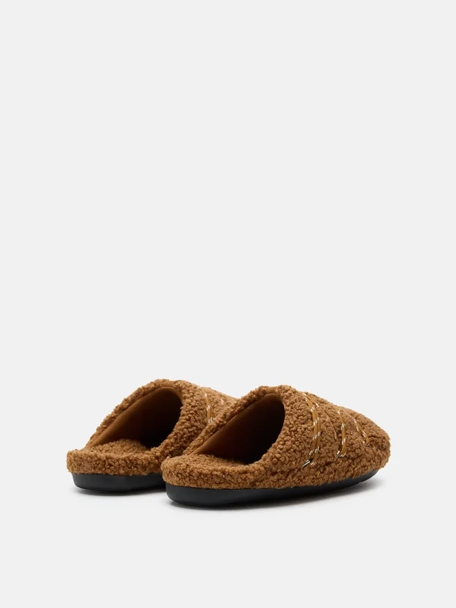 Teddy Slipper Brown Teddy Slipper Brown